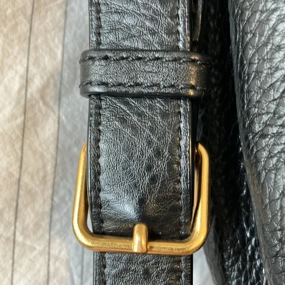 Marc By Marc Jacobs Textured Black Hobo Bag - Picture 6 of 8